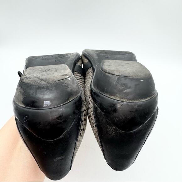 Dansko Orla Mary Jane Buckle Comfort Shoe Grey Snakeskin Size 40 Office Granny - Picture 11 of 13